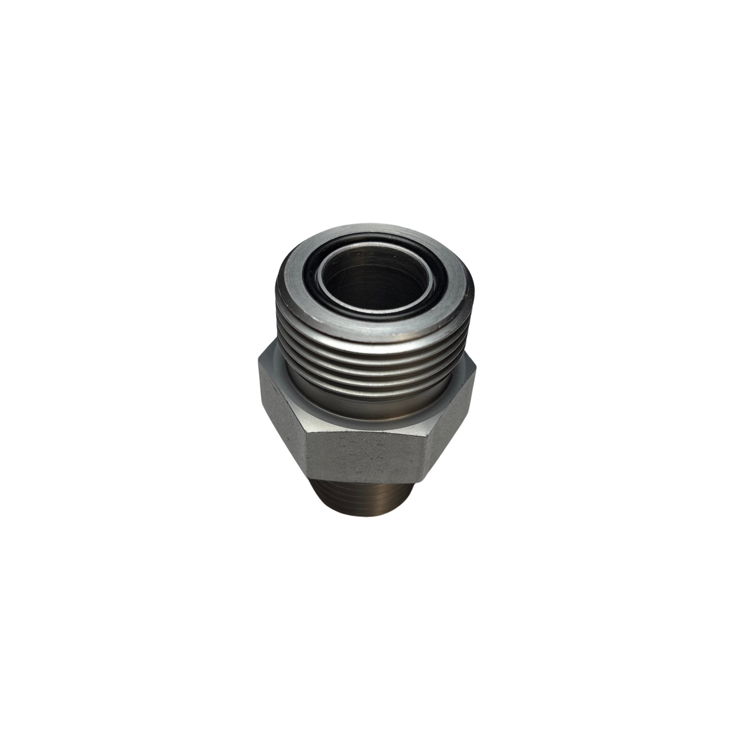 Lot of 3 Parker 12-8 FLO-S ORFS to NPTF Male Pipe Connector 3/4” x 1/2” Steel