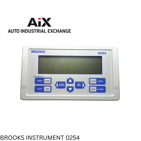 Brooks Instrument 0254 Power Supply Readout Setpoint Controller Mass Flow