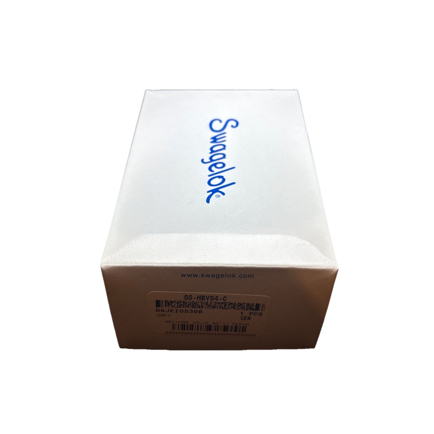 Swagelok SS-HBVS4-C Bellows Sealed Valve 1/4 in Tube NC Actuator Polyimide Tip