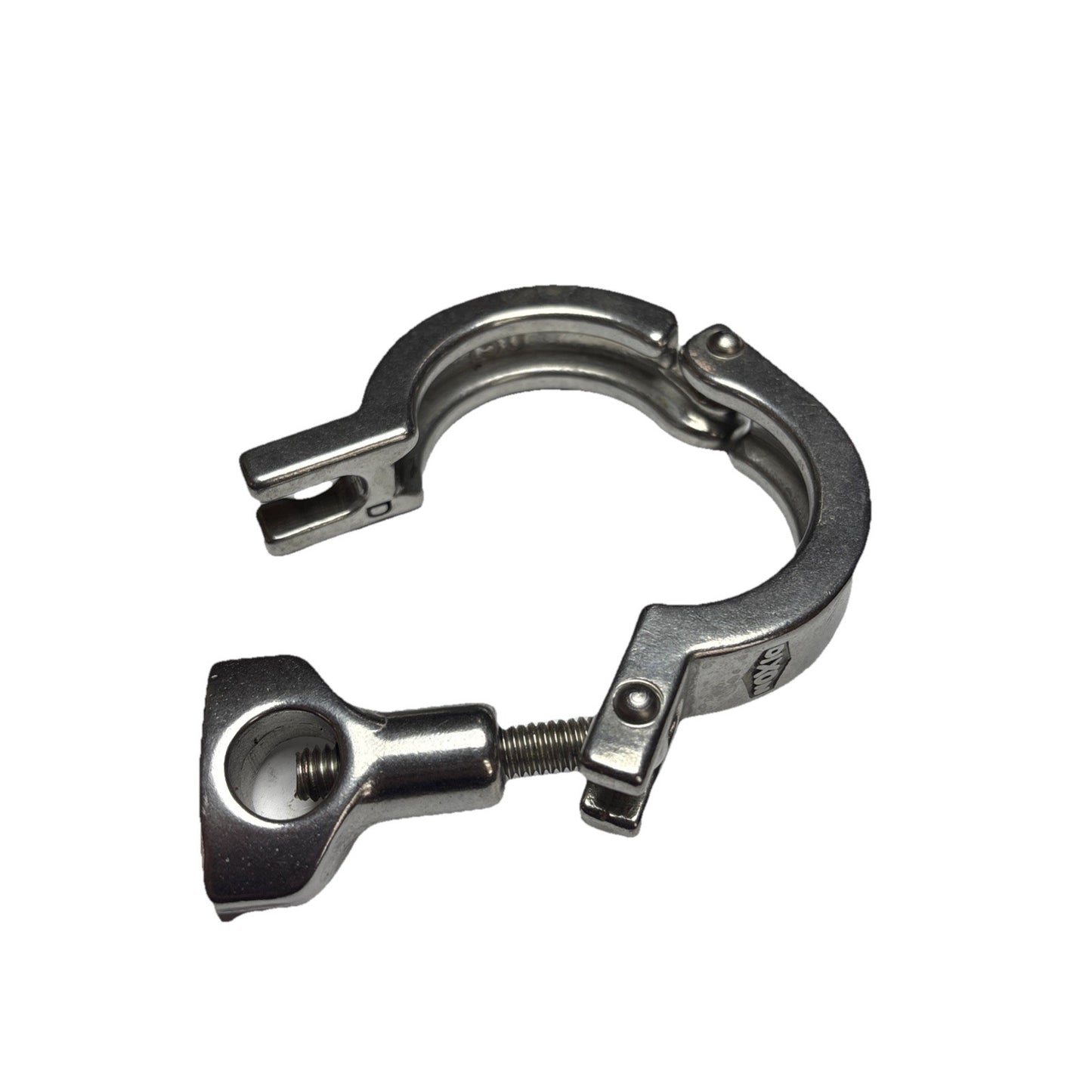 Lot of 3 Dixon 13MHHM Single Pin Heavy Duty Sanitary Clamps 304 Stainless Steel