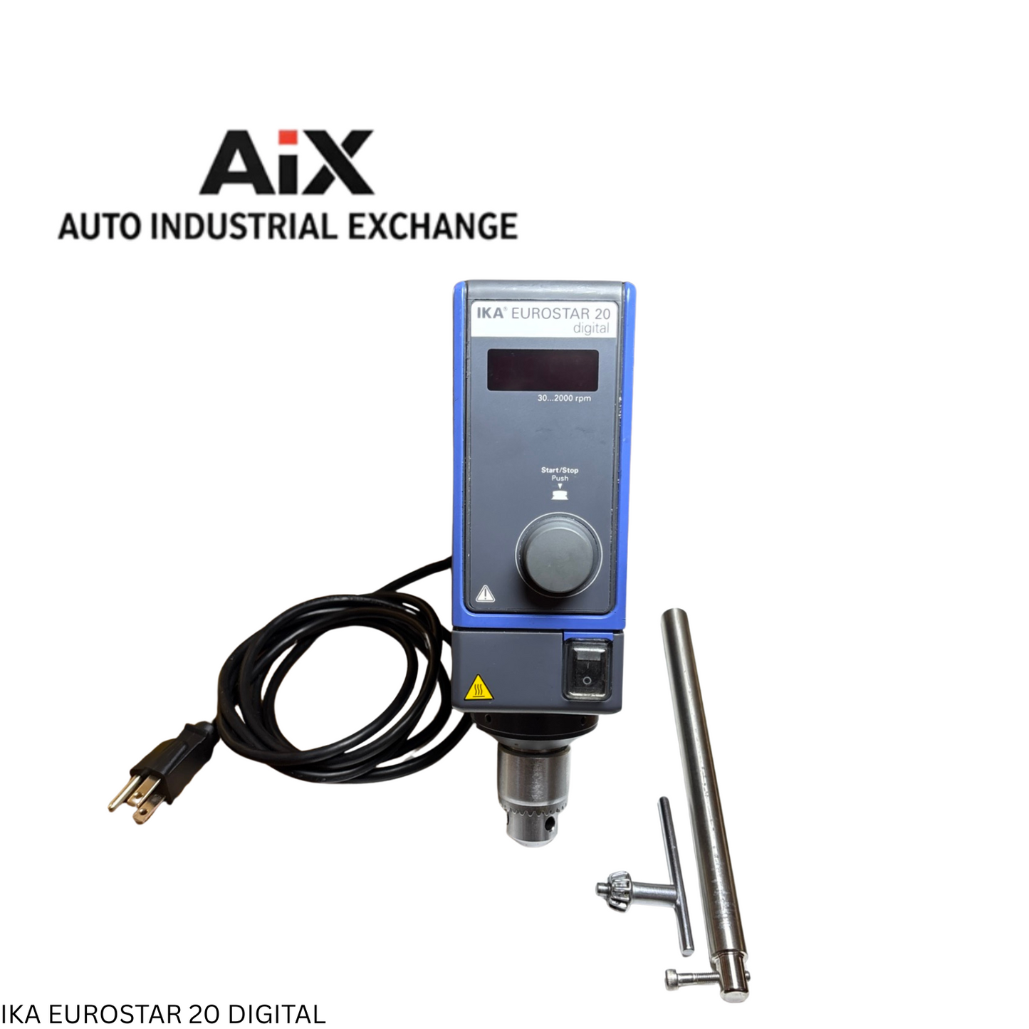 IKA EUROSTAR 20 Digital Laboratory Overhead Stirrer 15L 2000 rpm Digital Display