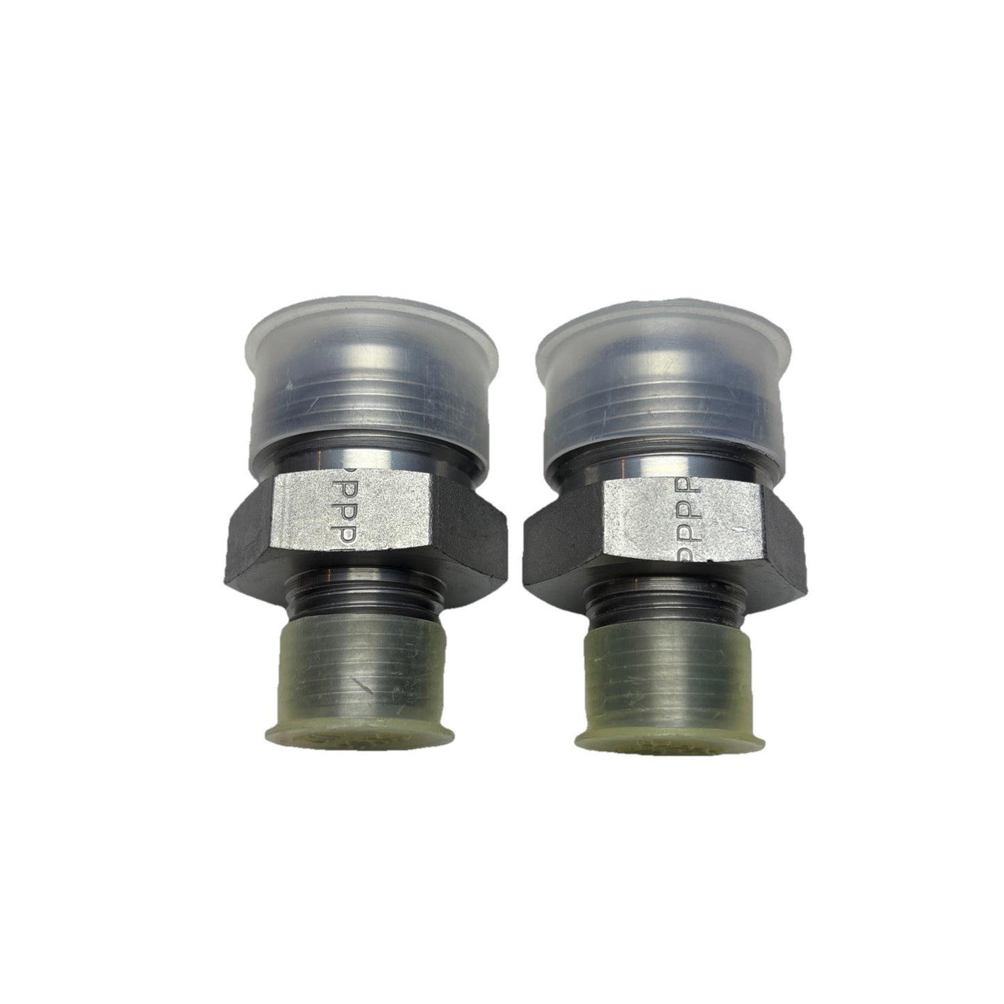 Lot of 2 Parker 16-8 FTX-S 1” Flare x 1/2” NPTF Triple-Lok Steel Fitting New