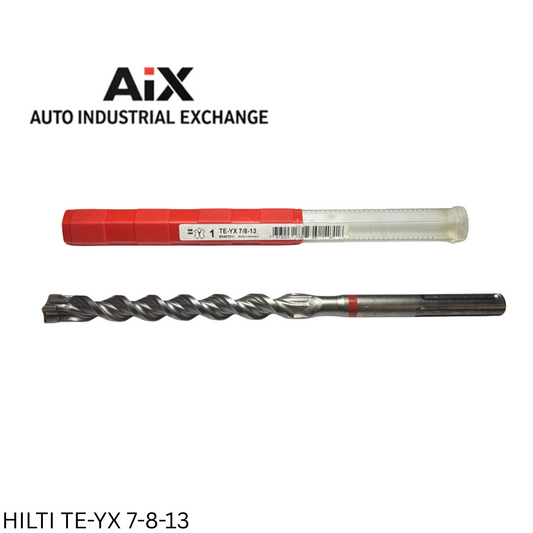 Hilti TE-YX 7/8" x 13" SDS Max Rotary Hammer Drill Bit Carbide Tip