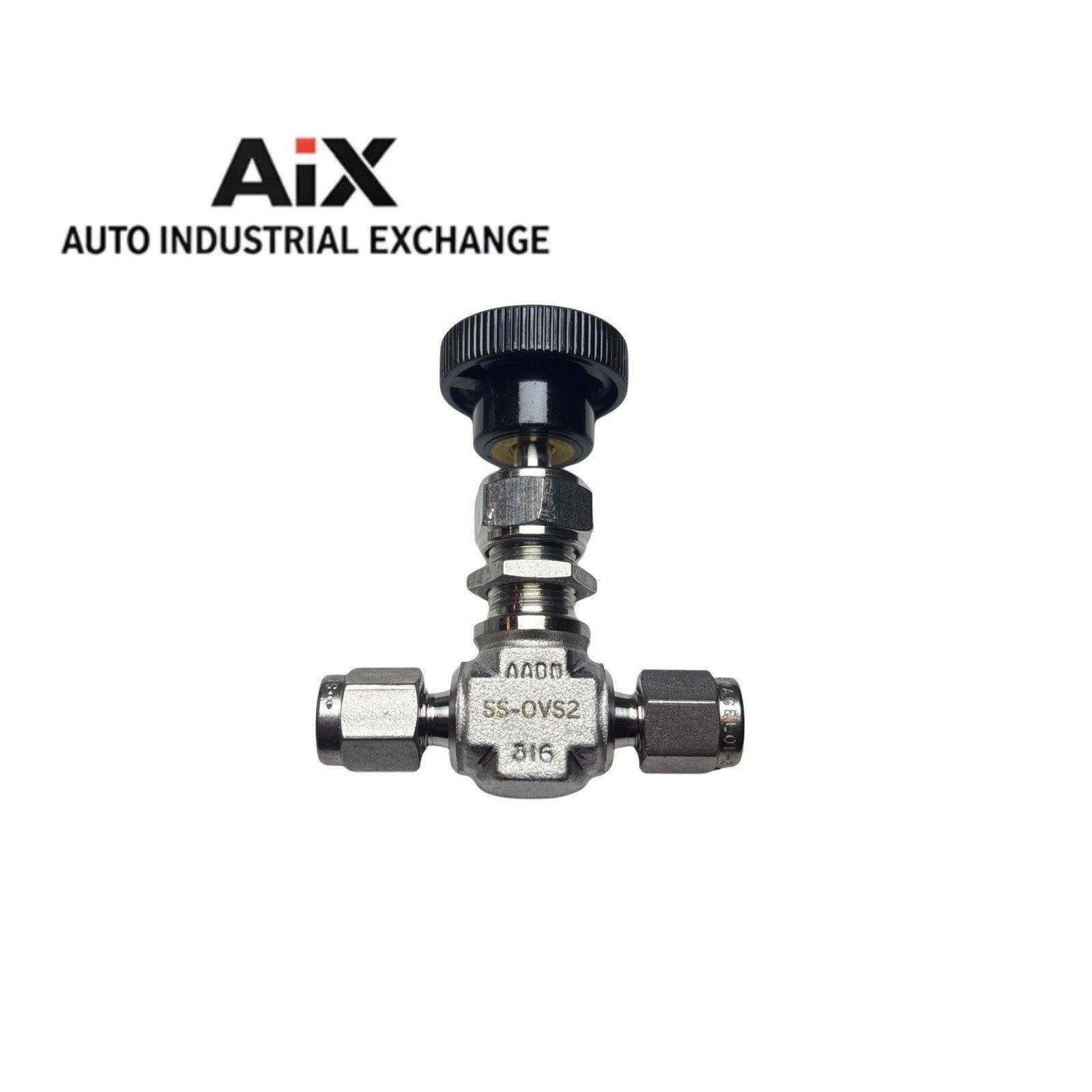 Whitey SS-OVS2 1/4” Tube Needle Valve 316 Stainless Steel Swagelok Compression