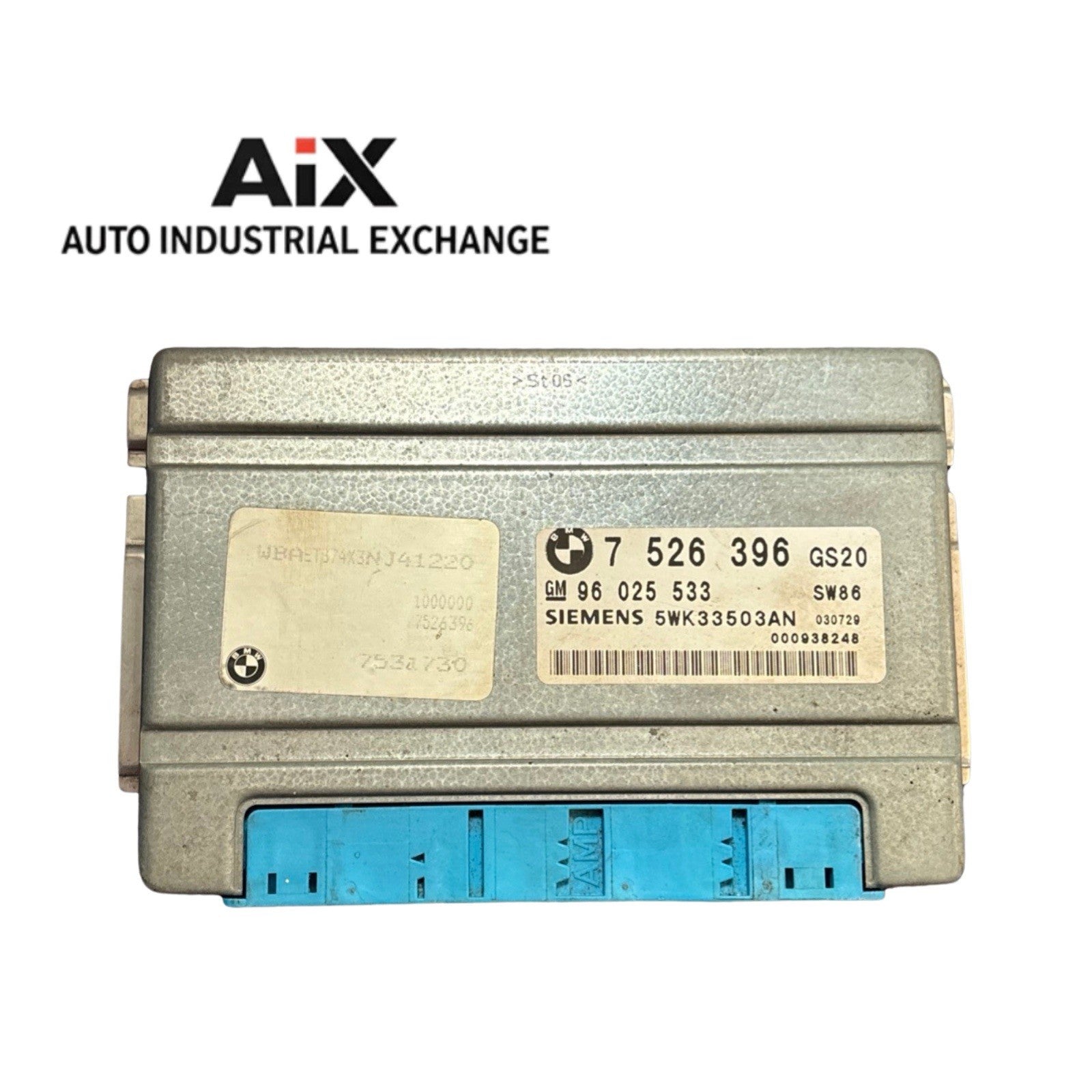 BMW Siemens 7526396 ECU TCM GS20 5WK33503AN OEM Control Module