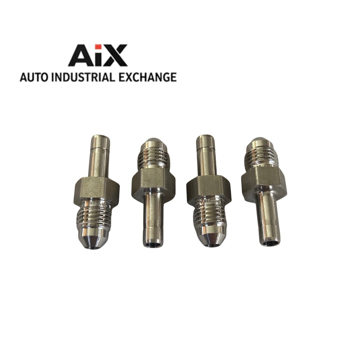 Lot of 4 Swagelok SS-4-TA-1-4AN Male Tube Adapter 1/4” Tube OD x 1/4” AN Flare