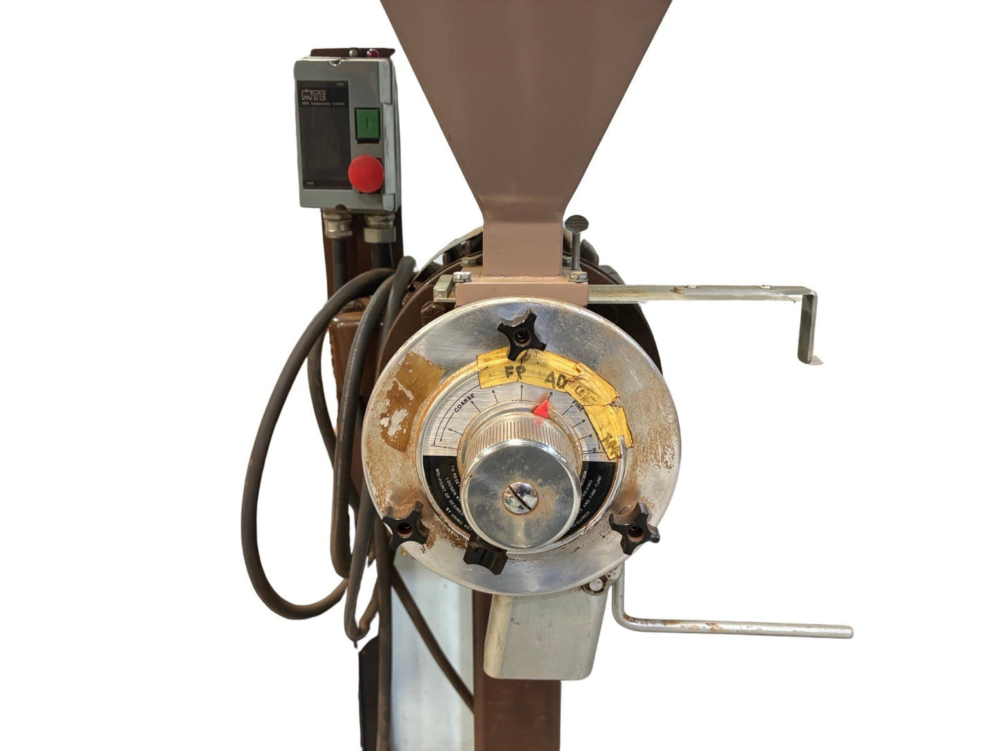 Modern Process Equipment GPX 187 Coffee Grinder 3HP 3-Phase Commercial Tested