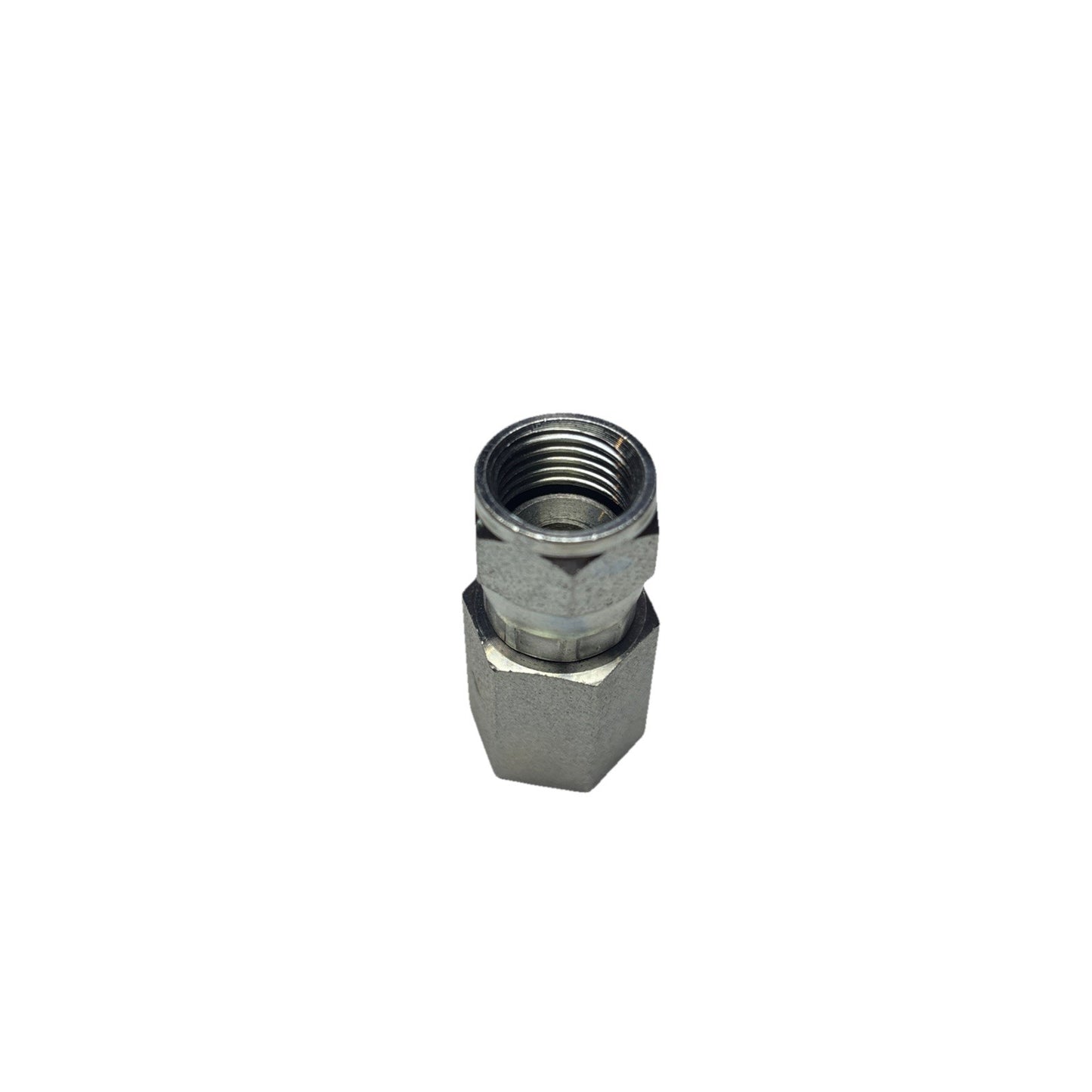 Lot of 3 Brennan 6 G6X-S JIC 3/8” Female Swivel x 1/4” NPT Steel Adapter Fitting