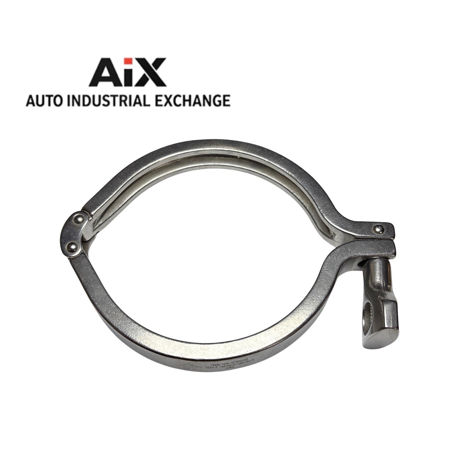 4” SS304 Double Hinge Tri Clamp Sanitary Fitting – Glacier Tanks