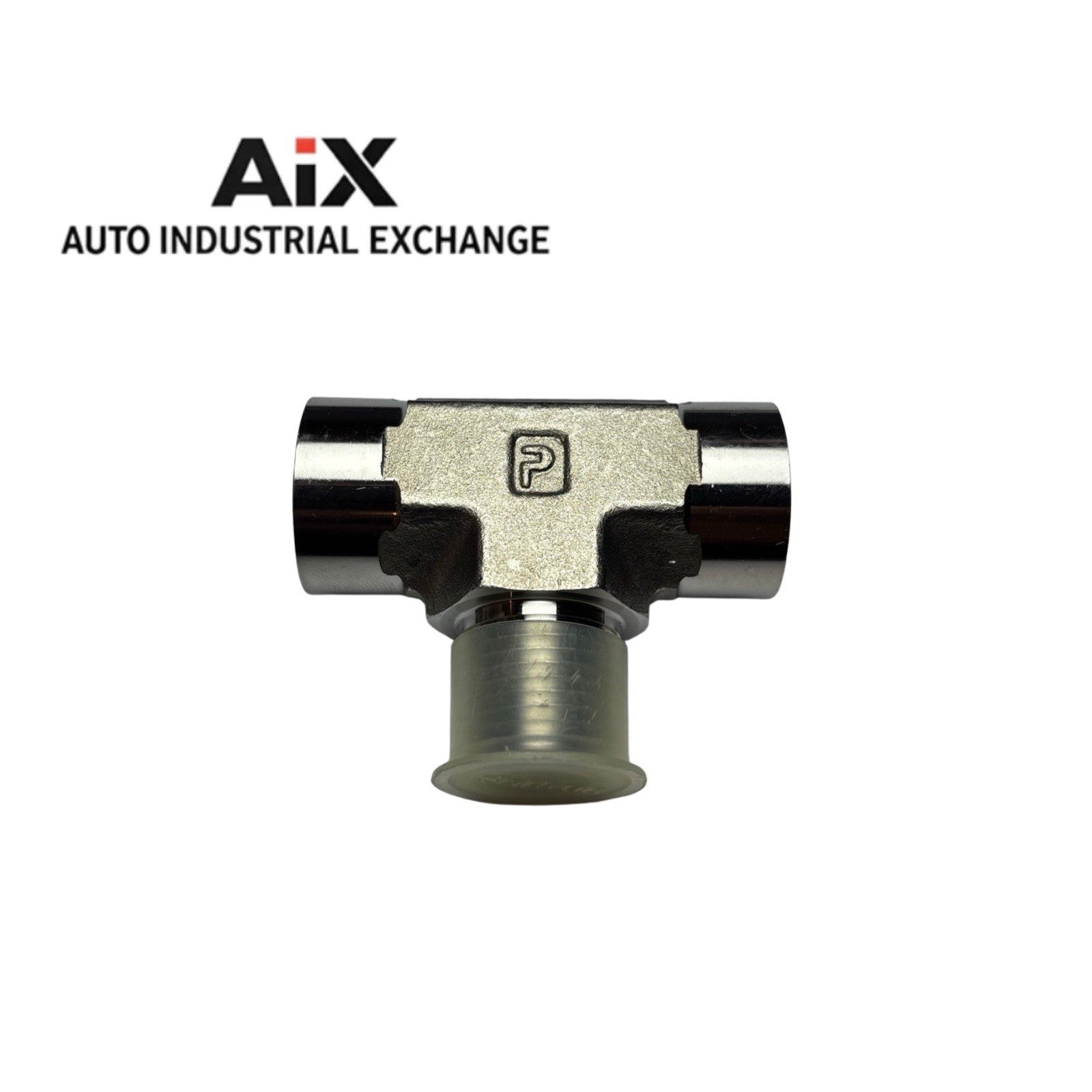 Lot of 3 Parker 3/8 MMS-SS Stainless Male Branch Tee Fittings NPT Pipe Adapter