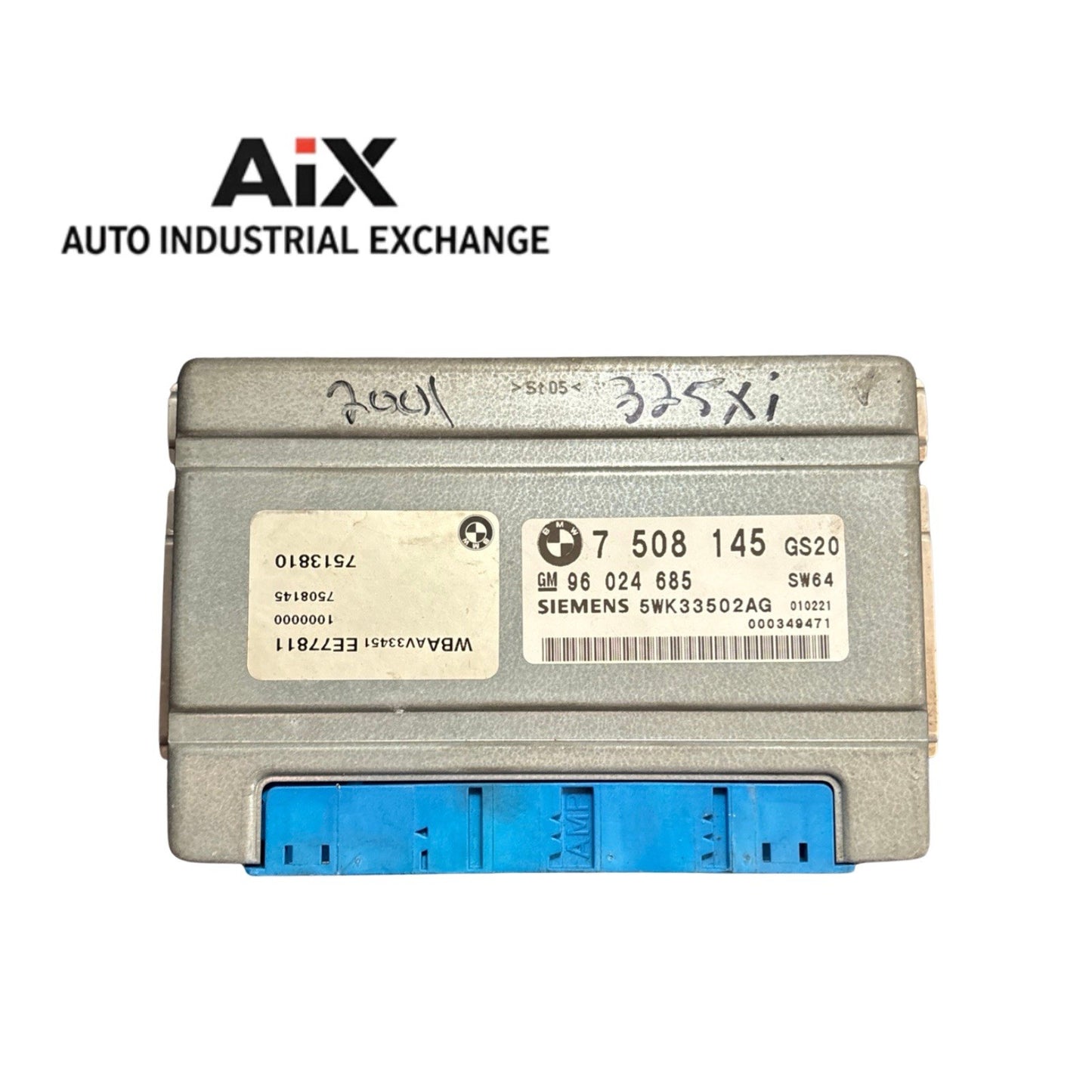 BMW Siemens 7508145 ECU TCM GS20 5WK33502AG 325xi OEM