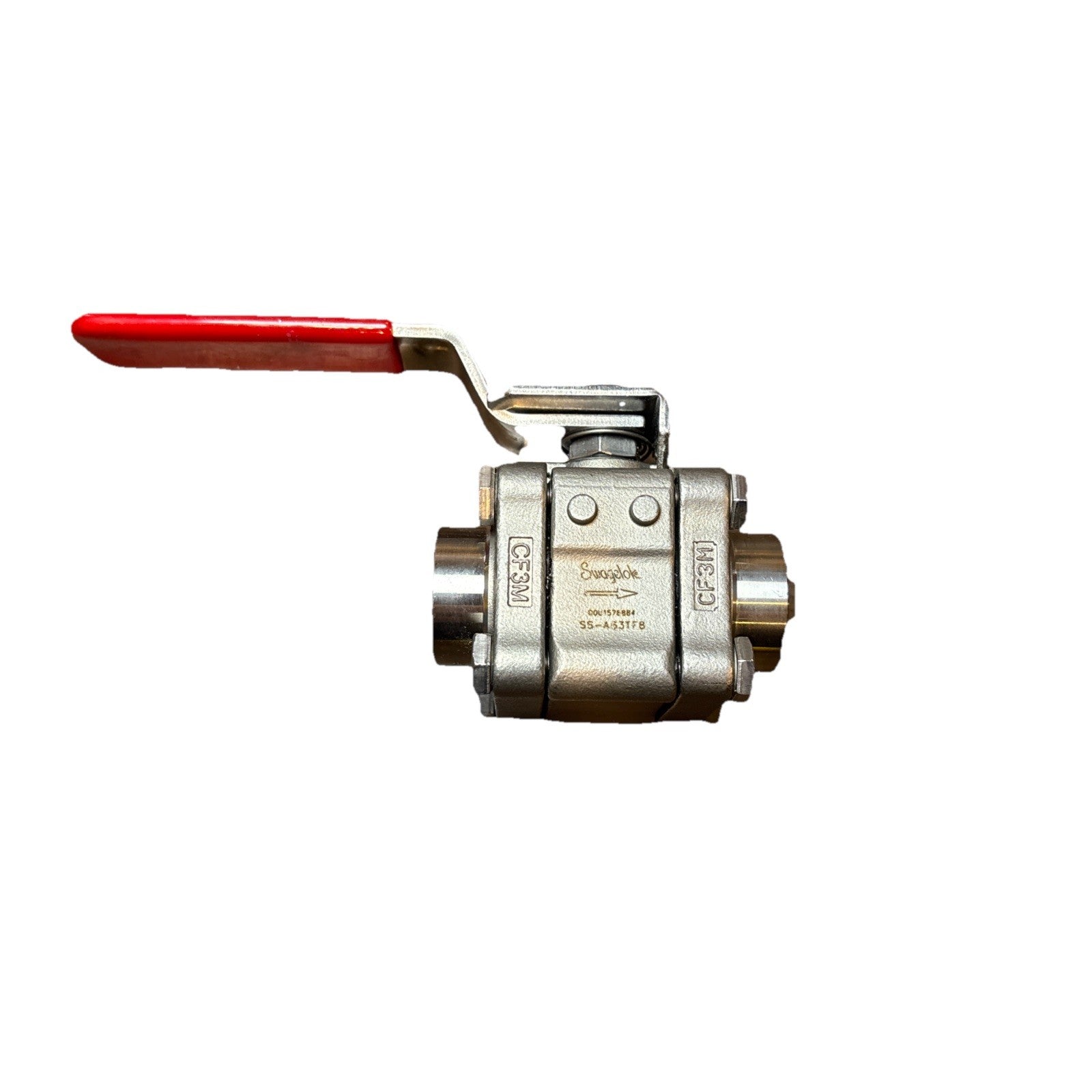 Swagelok SS-A63TF8 1/2” Ball Valve CF3M 2200 PSI Socket Weld Full Port
