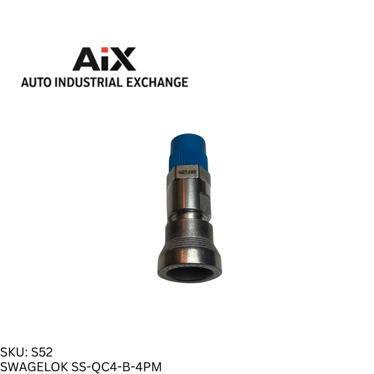 Swagelok SS-QC4-B-4PM Stainless Quick Connect Body 1/4" Male NPT 0.2 Cv
