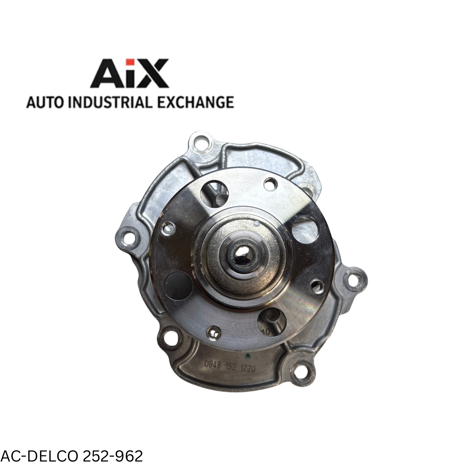 Engine Water Pump ACDelco 252-962 8 Hub Holes Steel Standard Impeller 6 Vane