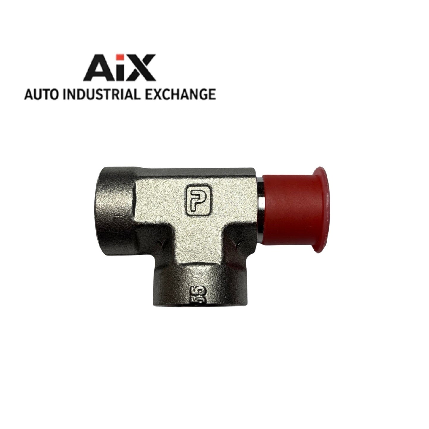 Lot of 2 Parker 1/2 MRO-SS Male Run Tees 1/2” NPT SS Pipe Fitting 3000 PSI