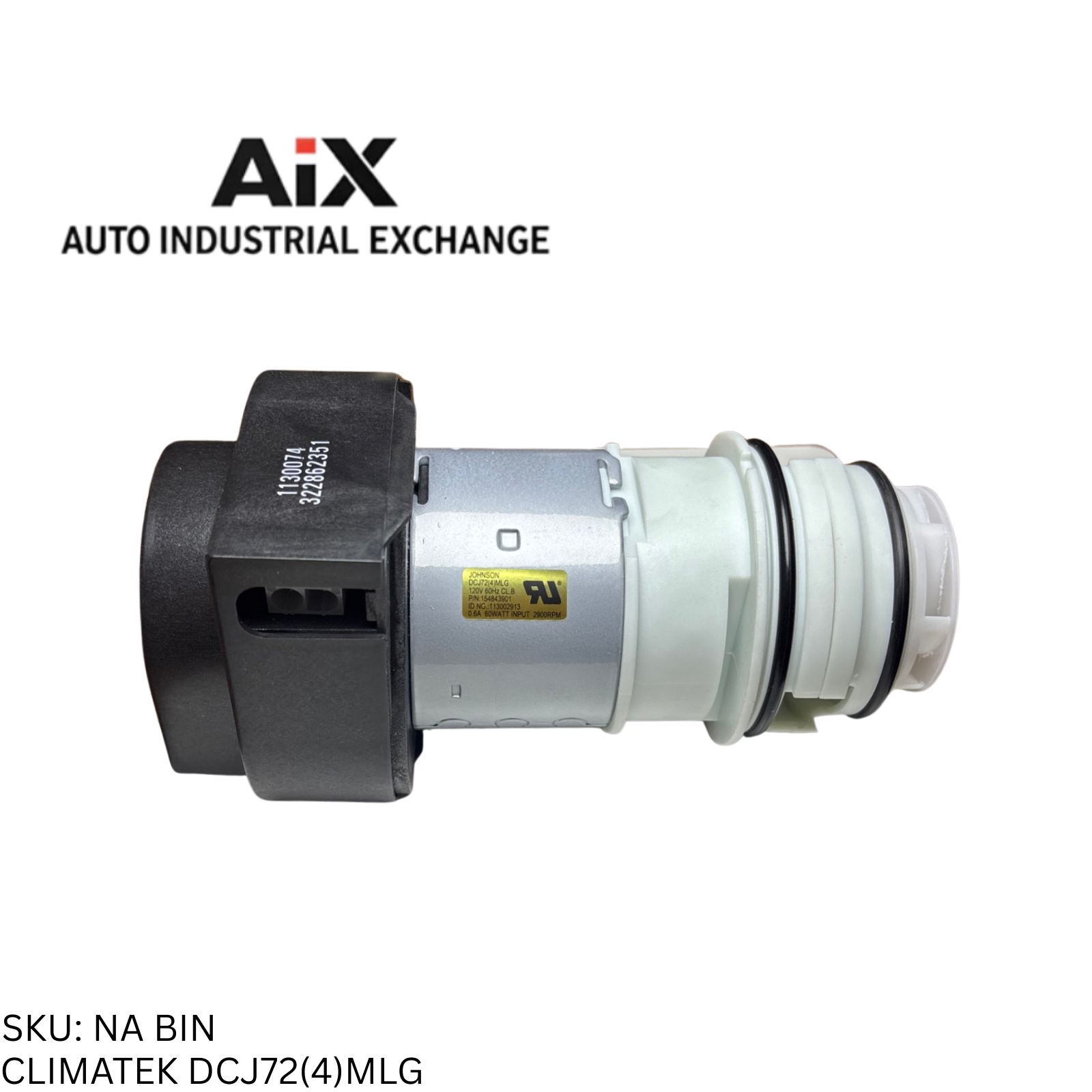 ClimaTek DCJ72(4)MLG Dishwasher Pump Motor Replaces Johnson