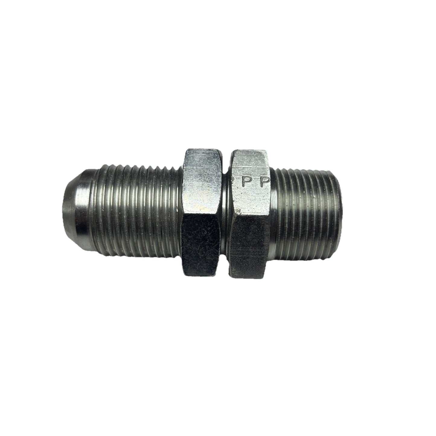 Lot of 3 Parker 12 WTX-WLN-S Bulkhead Union 3/4” 37° Flare Triple-Lok Fittings