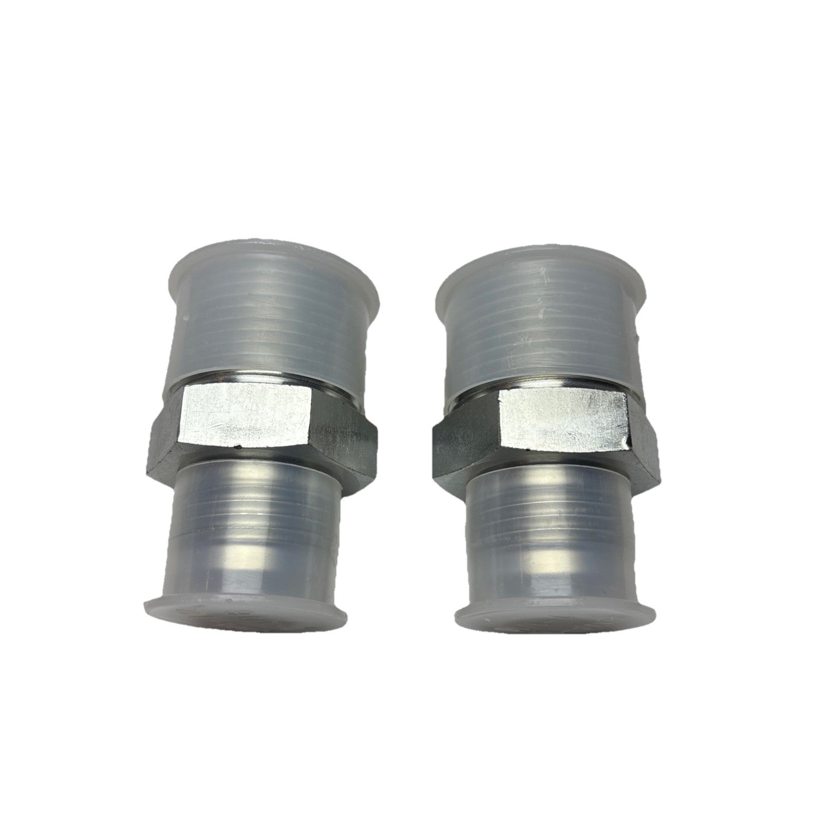 Lot of 2 Parker 12-16 FTX-S 37° Flare JIC Tube x NPT Male Adapter Steel Fitting