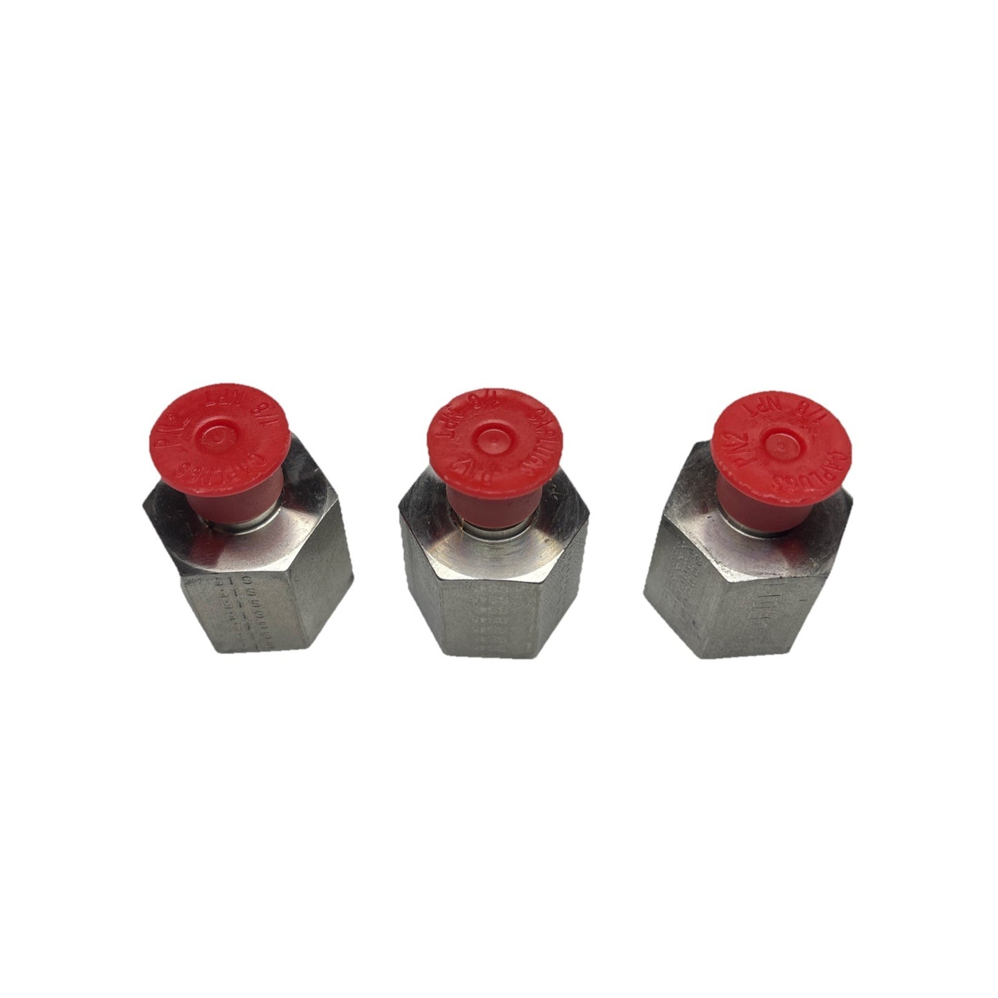 Parker 3/8 x 1/8 FG-SS Reducing Adapter NPTF Stainless Pipe Fitting 6000 PSI New