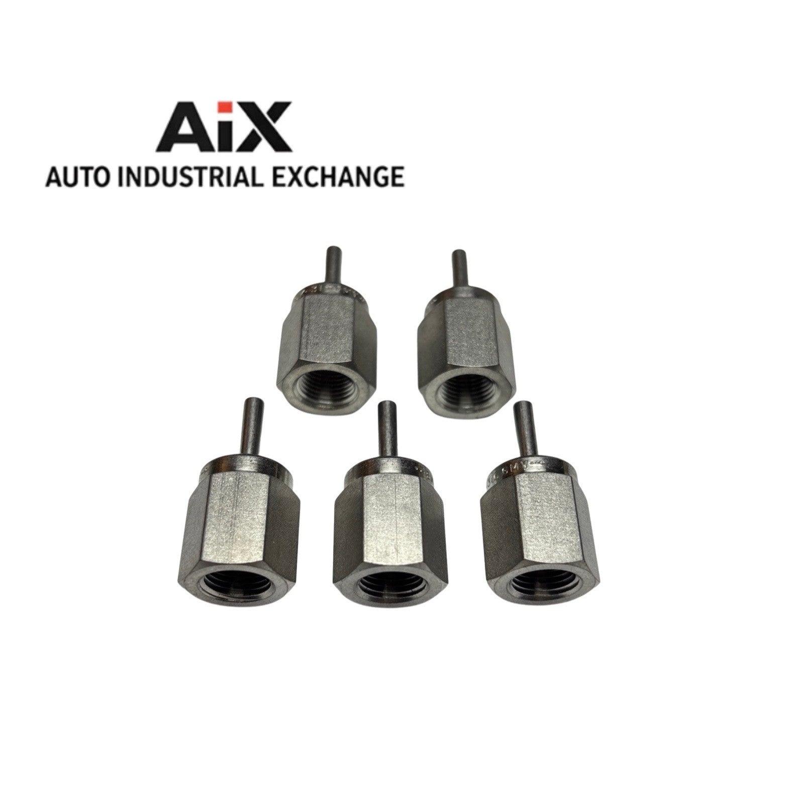 Lot of 5 Swagelok SS-2-TA-7-2 1/8” Tube x 1/8” FNPT Stainless Tube Adapters