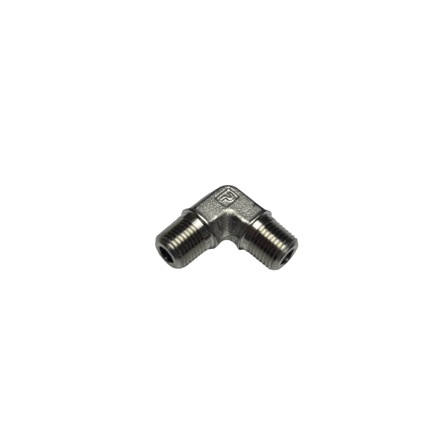 Lot of 3 Parker 1/8 CR-SS Elbow Fittings 90° NPT/NPT Stainless USA 6000 PSI