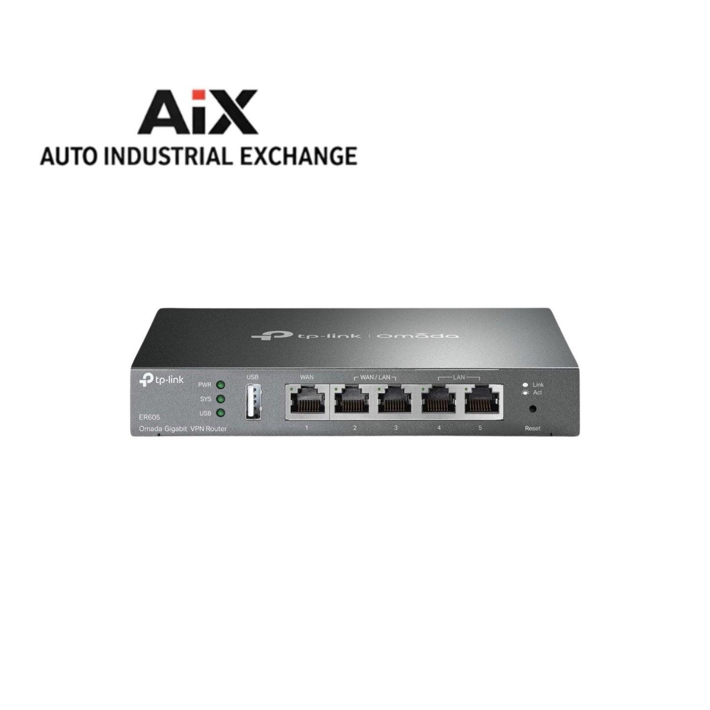 TP-Link ER605 V2 Wired Gigabit VPN Router 3 WAN Ports USB WAN Omada SDN