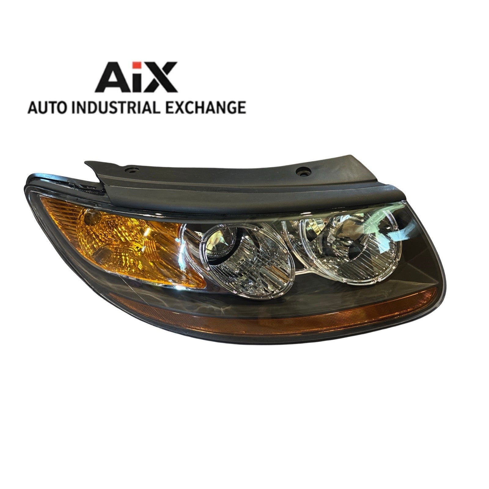 Headlight Assembly Fits 07–12 Hyundai Santa Fe RH Passenger Halogen Lamp Housing