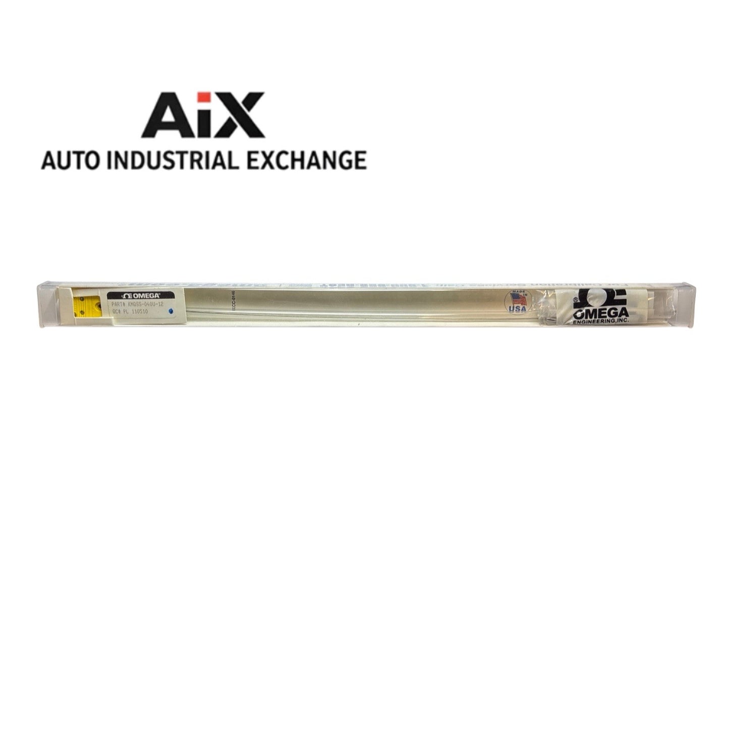 OMEGA KMQSS-040U-12 Type K Thermocouple Probe 1/16in 12in Ungrounded NEW