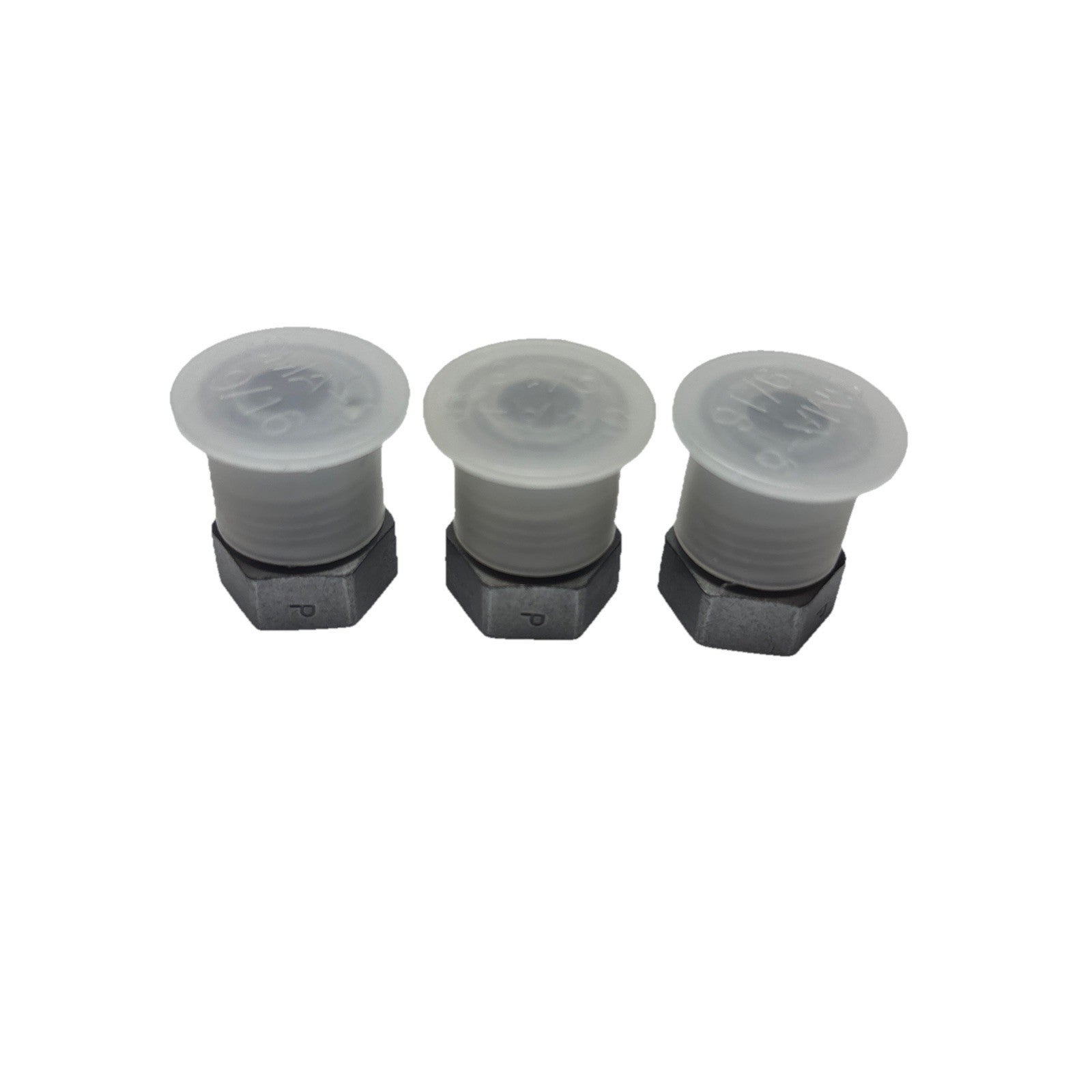 Parker 6 PNTX-S JIC 3/8 Male 37° Flare Plug Triple-Lok Steel – Lot of 3