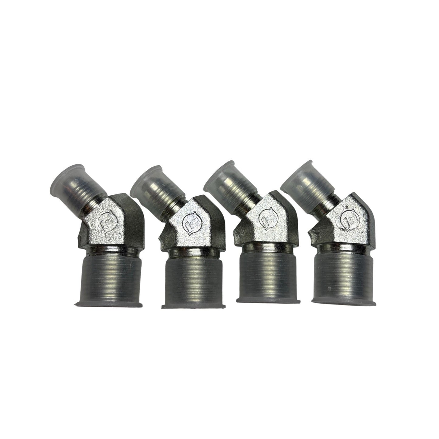 Brennan 4-6 VTX-S 45° Elbow JIC x NPT Steel Fittings Parker Alt – Lot of 4