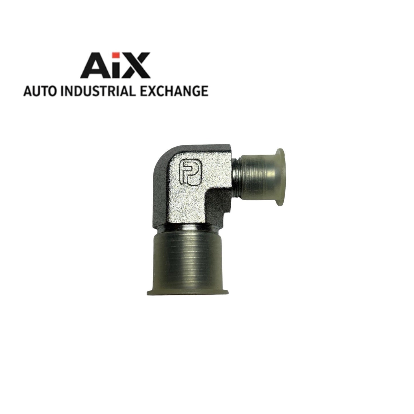 Lot of 3 Parker 6-8 CTX-S JIC 3/8 x 1/2” NPT 90° Elbow Triple-Lok Steel Fittings