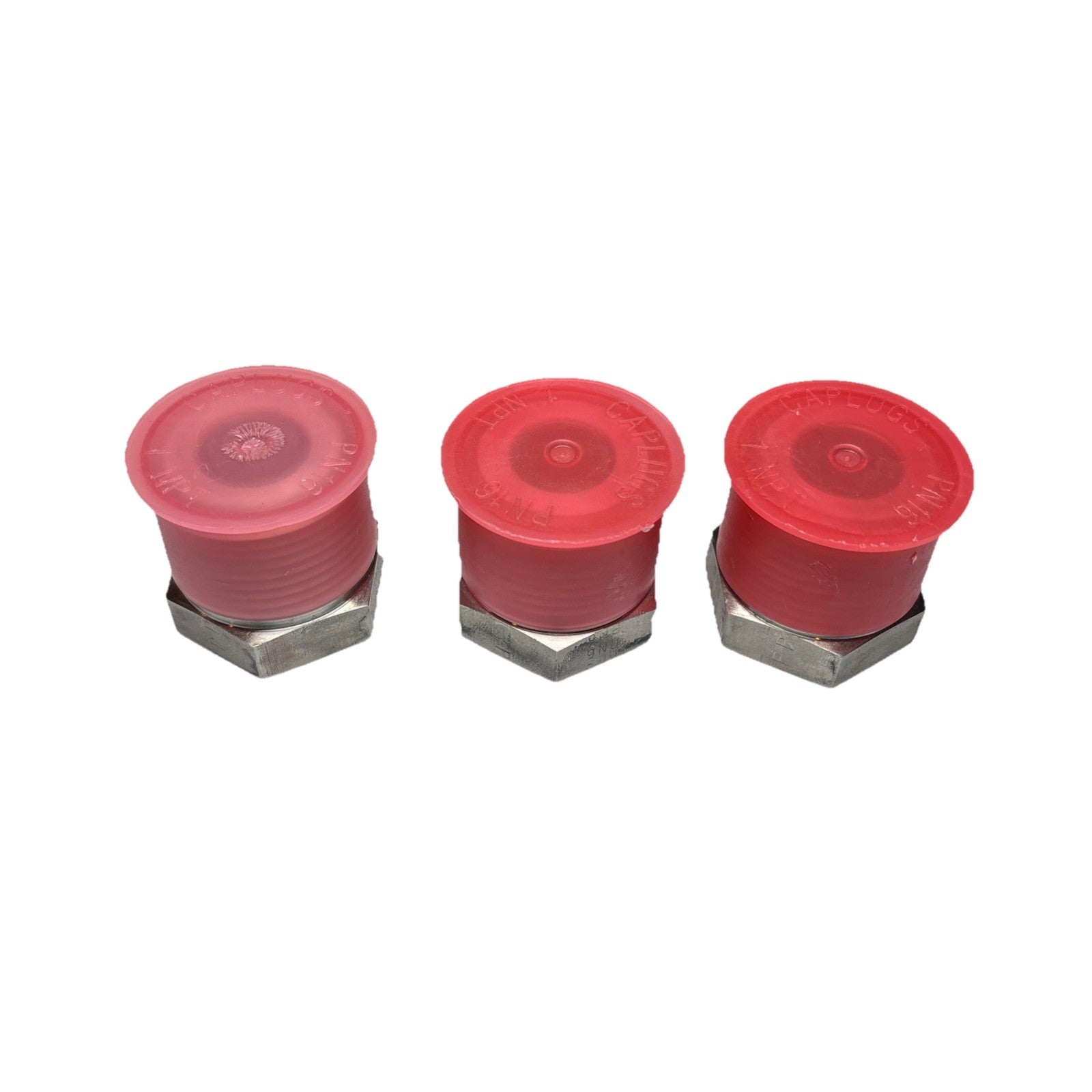 Lot of 3 Parker 1 X 1/2 PTR-SS NPT Pipe Reducer Stainless Steel Fitting