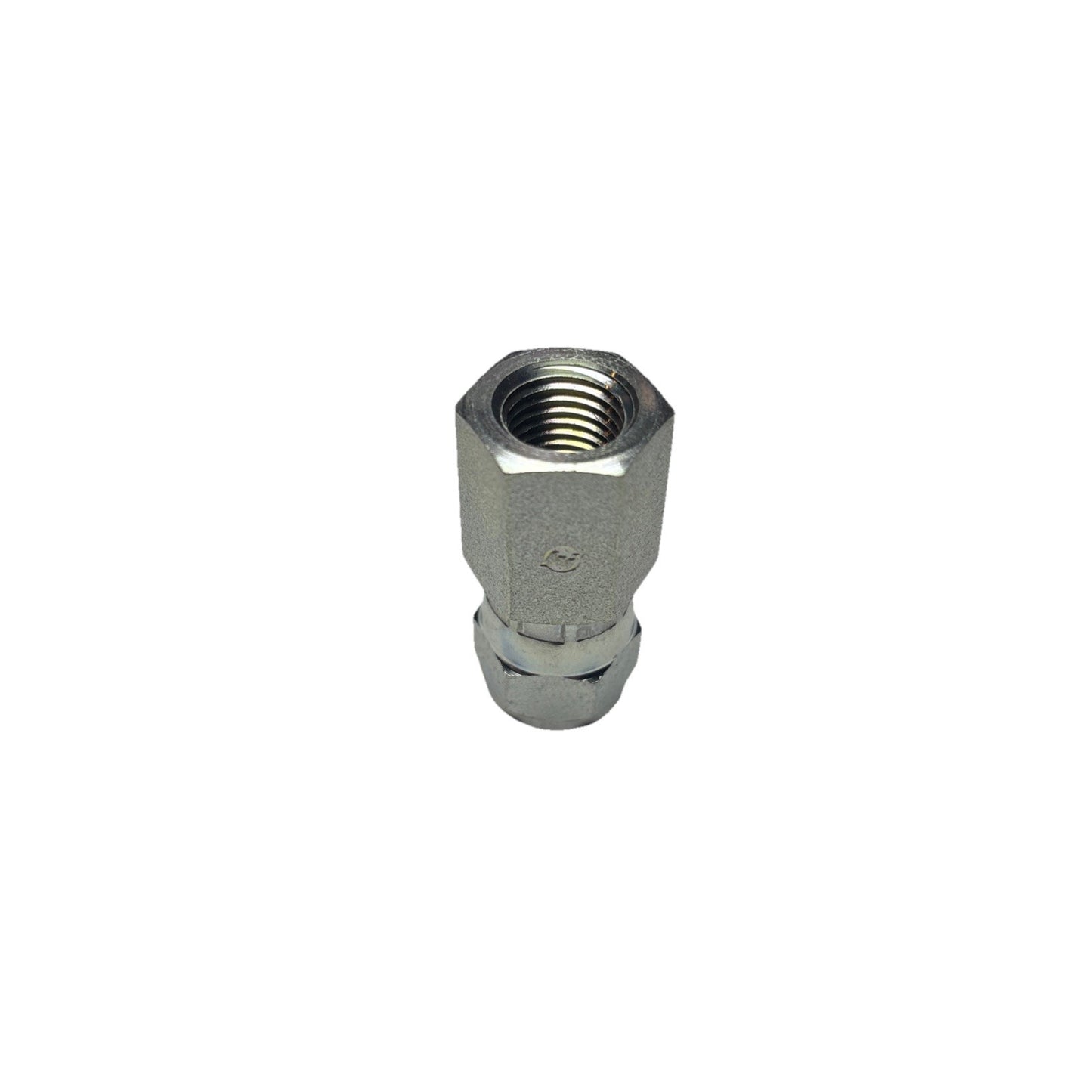 Lot of 3 Brennan 6 G6X-S JIC 3/8” Female Swivel x 1/4” NPT Steel Adapter Fitting