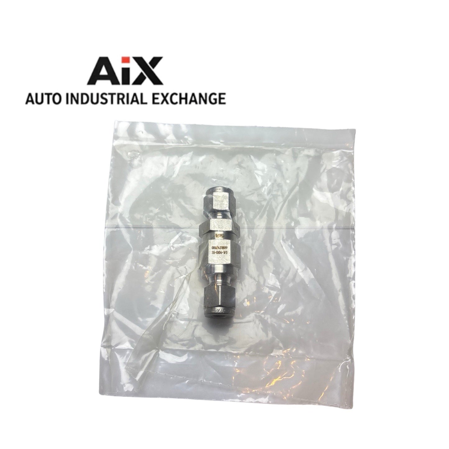 Swagelok SS-CHS4-1/3 Check Valve 1/4” Tube Stainless Steel Inline 1/3 PSI Crack