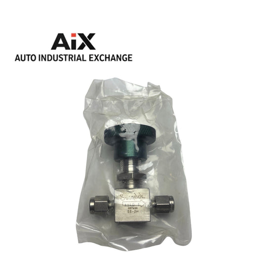 Swagelok SS-2H Bellows Sealed Valve 1/8” Tube x Tube SS Stem Tip 316SS NEW