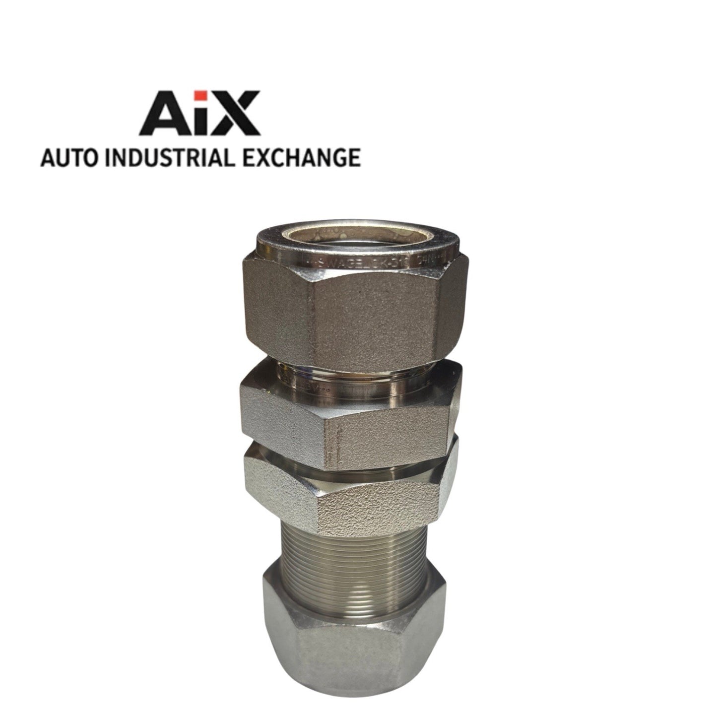 Swagelok SS-1610-61 1” Tube Bulkhead Union Fitting Stainless Steel AIX