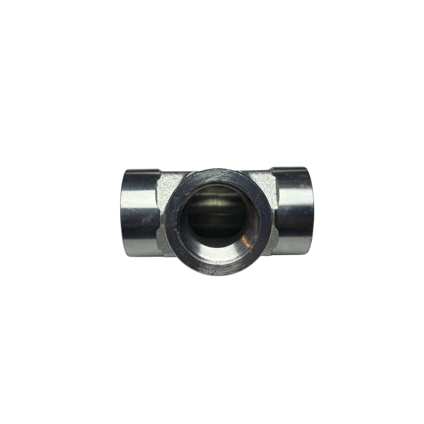 Lot of 3 Parker 3/4 MMO-S Tee Fittings NPTF Female Pipe Steel