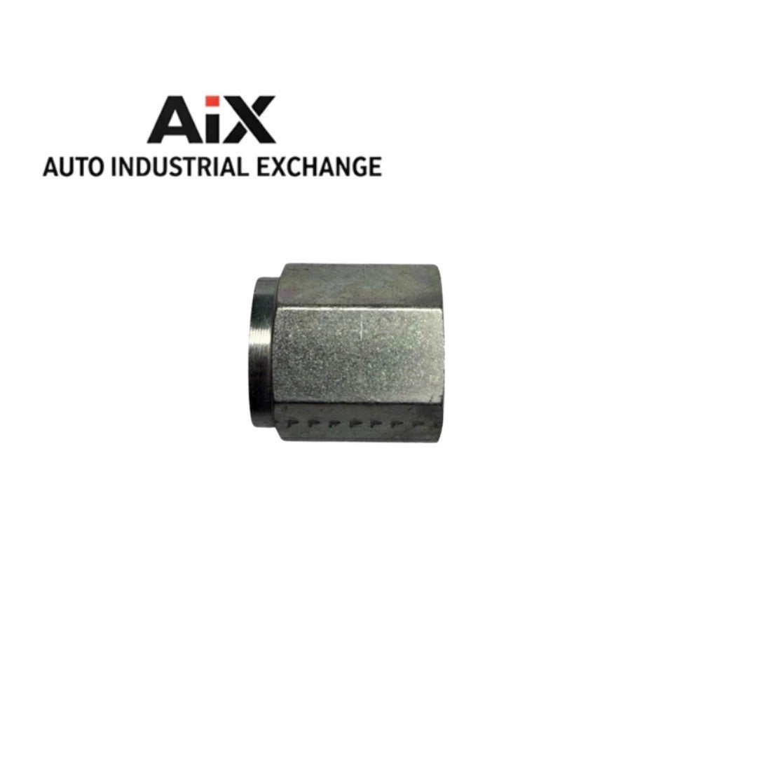 Lot of 2 Parker 3/8 HPC-S Hex Caps Steel NPTF Pipe Fittings 6000 PSI