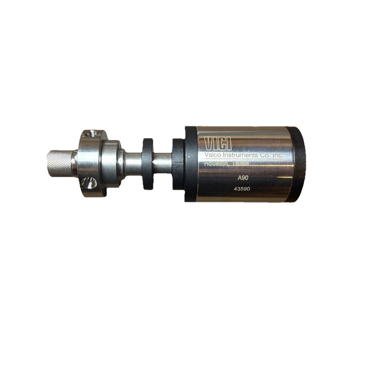 VICI Valco A24UWE Rotary Valve w/ A90 Actuator 4-Port 2-Pos 400PSIG 225°C GC