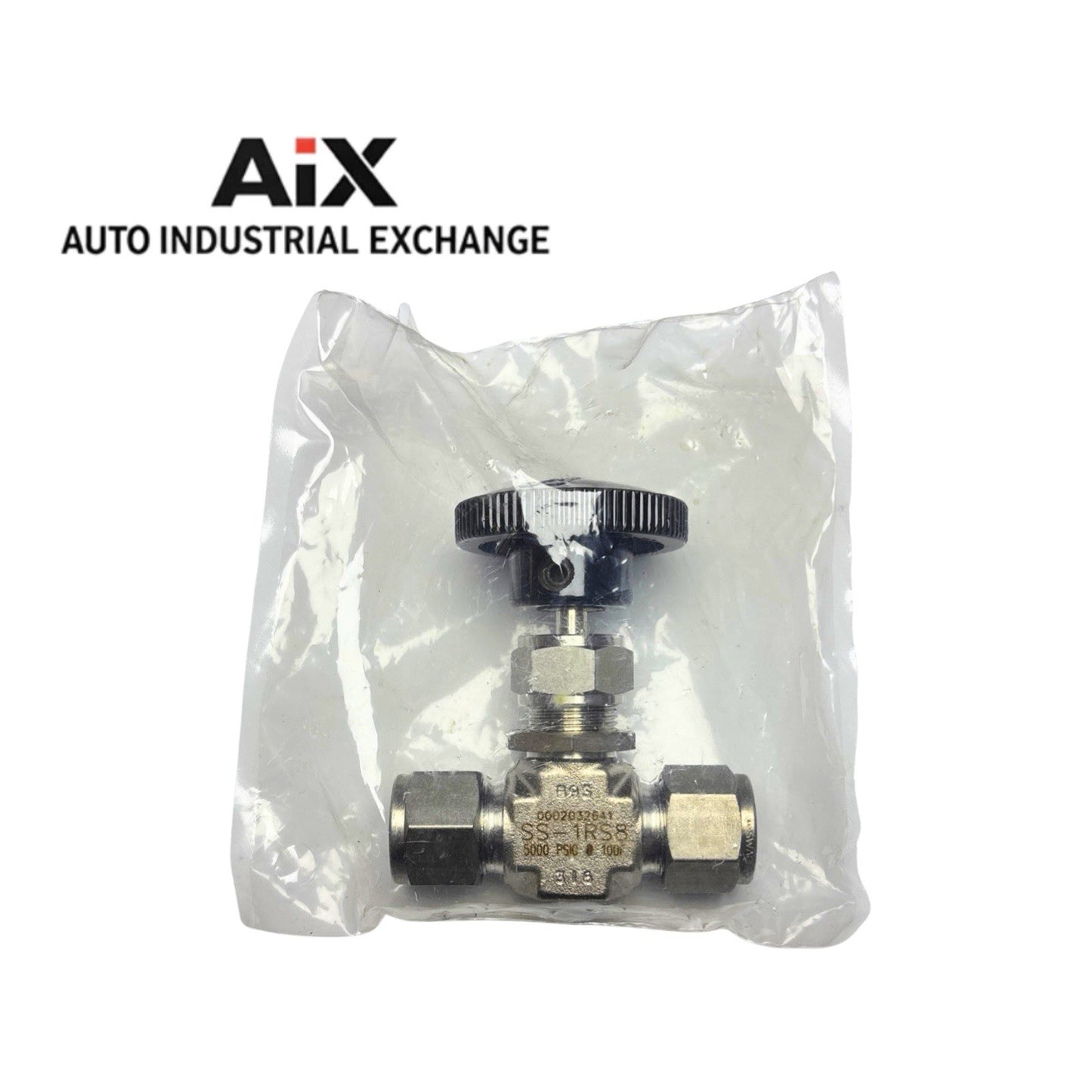 Swagelok SS-1RS8 Stainless Steel Needle Valve 1/2” Tube Fitting 5000 PSIG