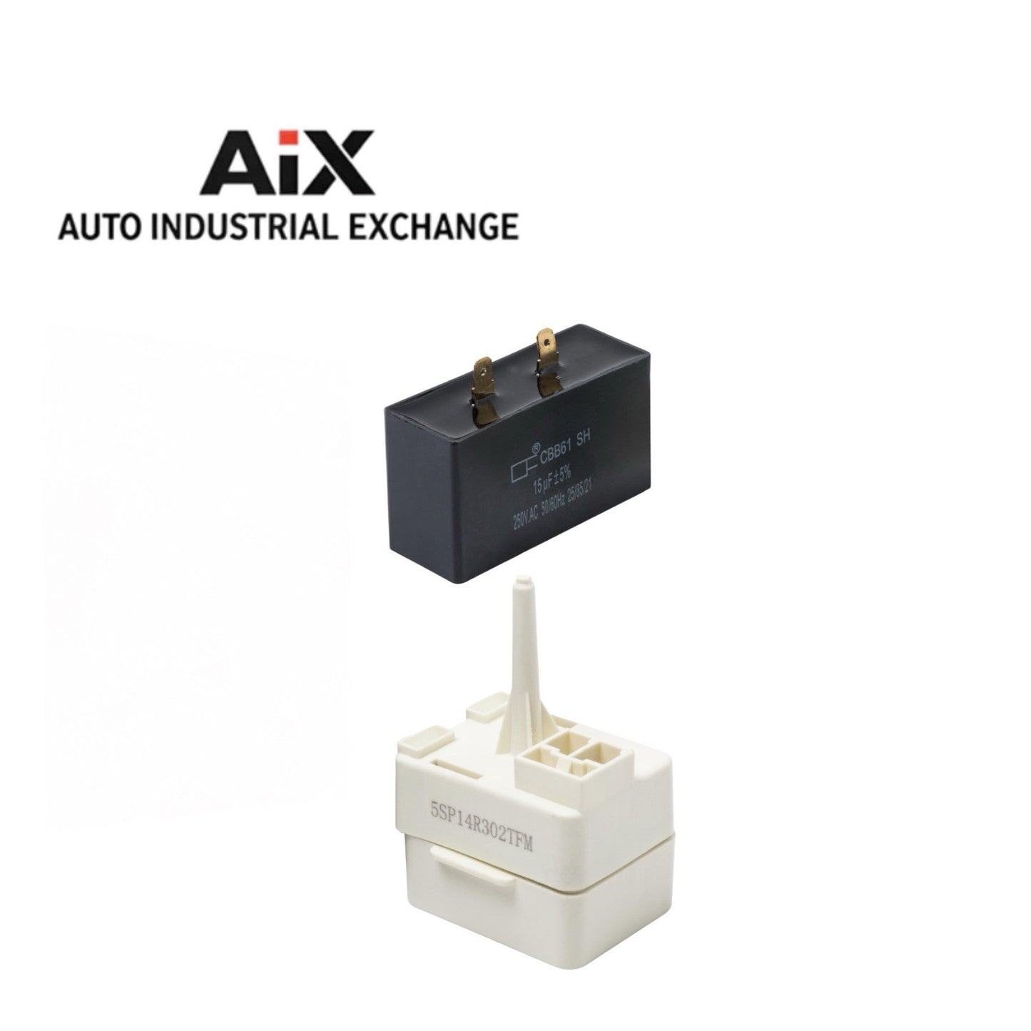 BlueStars W10613606 Refrigerator Start Relay & Capacitor For Whirlpool Kenmore