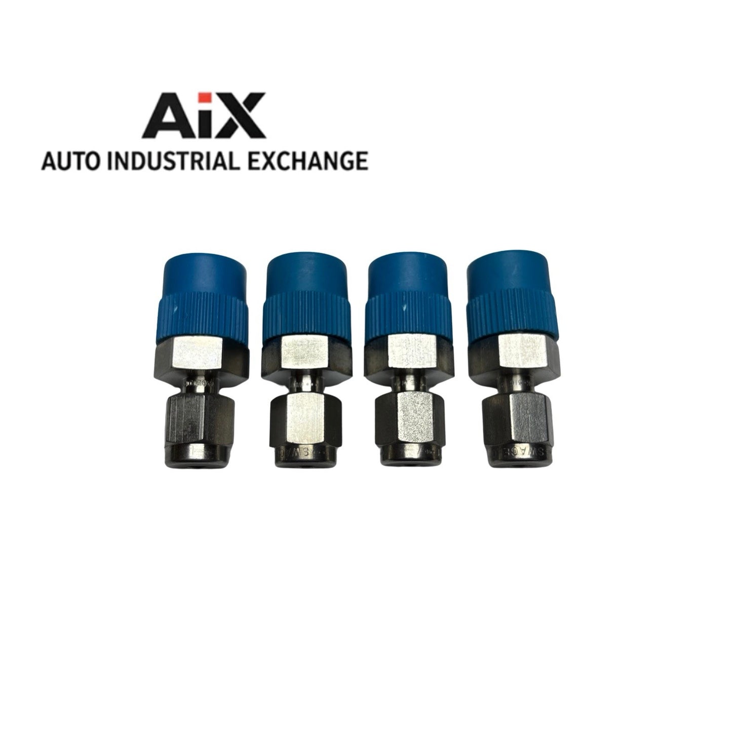 Lot of 4 Swagelok SS-200-1-4 Male Connectors 1/8” Tube OD x 1/4” NPT Stainless