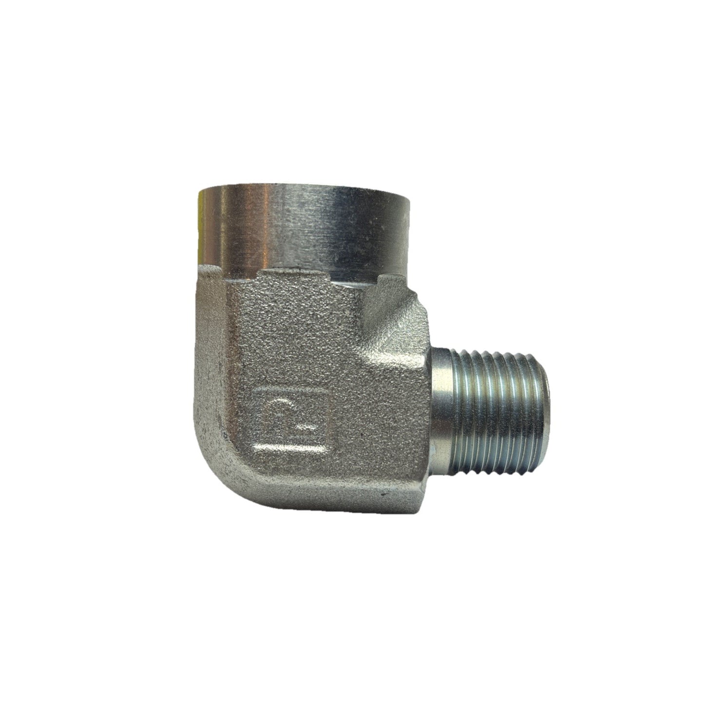 Lot of 3 Parker 3/4 x 1/2 CD-S NPT Elbow Adapters 90° Pipe Fittings Steel New