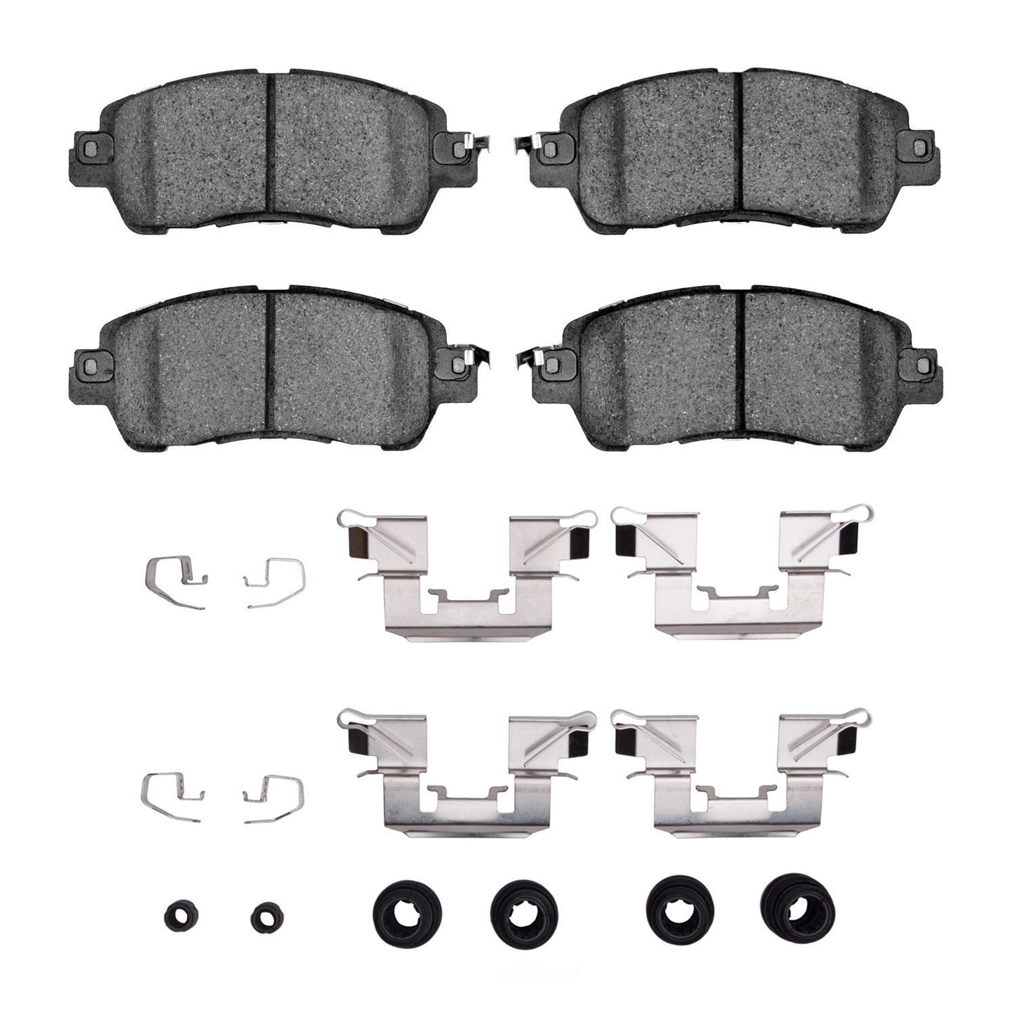 DFC 1551-1852-01 Ceramic Brake Pads Kit Fits Toyota Yaris iA 2017-2018
