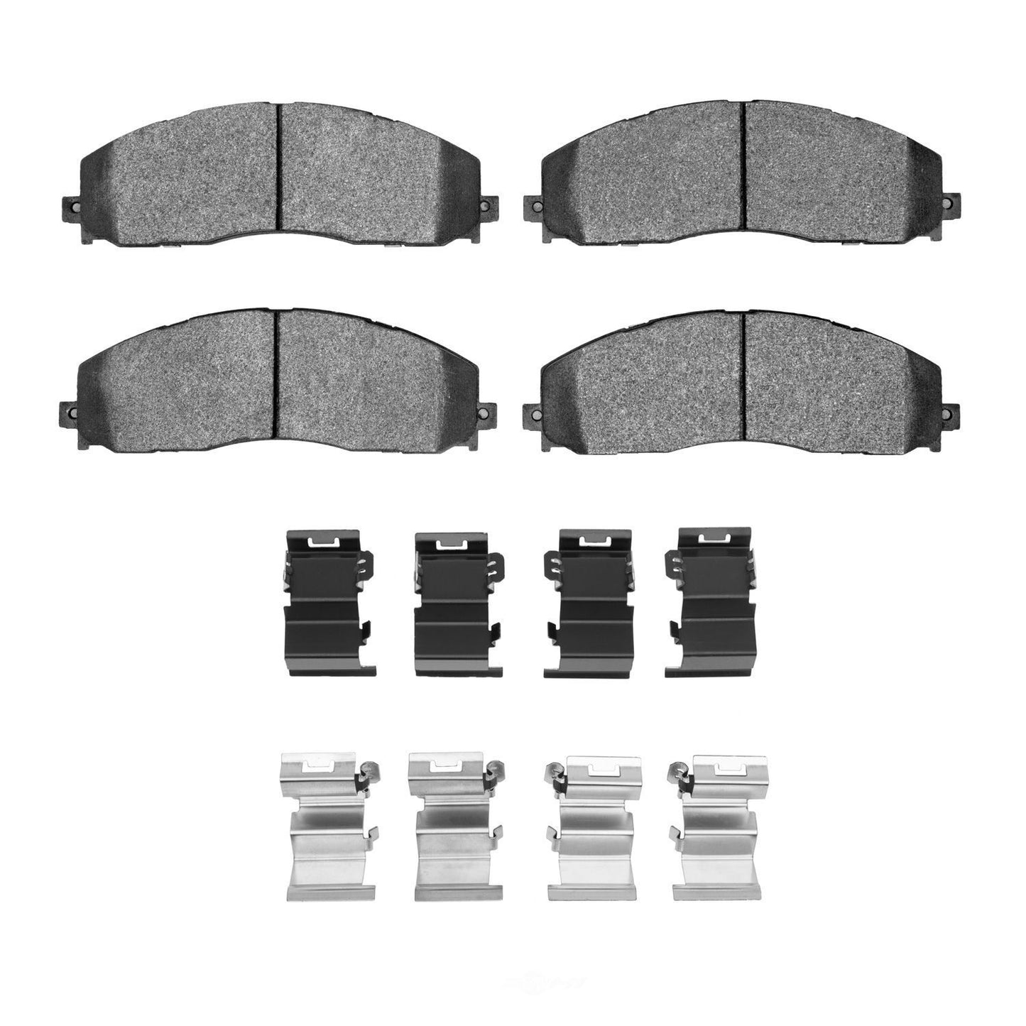 DFC 1551-1680-01 Semi-Metallic Brake Pads Kit Fits Ford F-250 Super Duty 2012-22