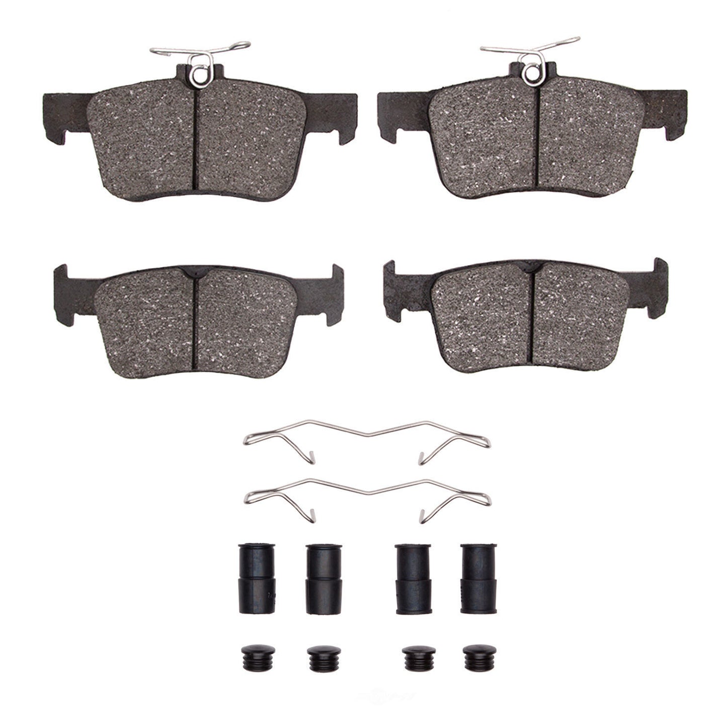 DFC 1551-2102-01 Ceramic Brake Pads Kit Fits Honda Accord 2018-2020, 2023-2024