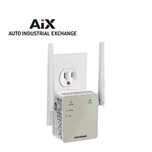 Netgear EX6120 AC1200 WiFi Range Extender Dual Band 1200Mbps Wall Plug Booster