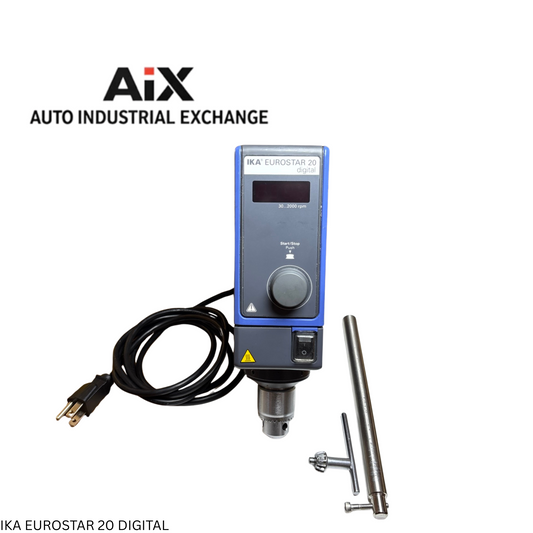 IKA EUROSTAR 20 Digital Laboratory Overhead Stirrer 15L 2000 rpm Digital Display