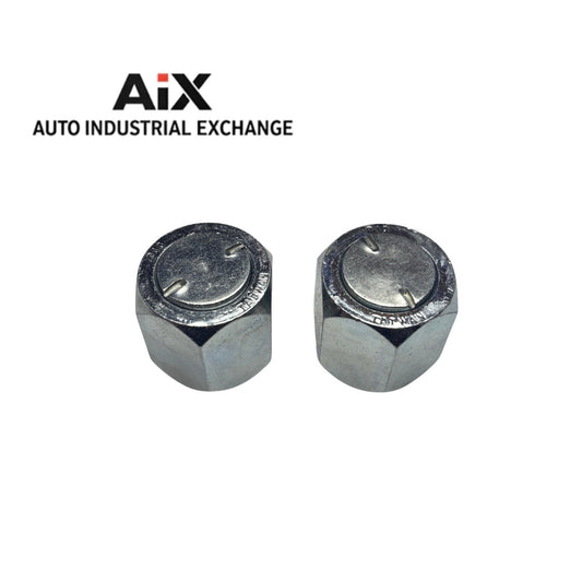 Lot of 2 Parker 10 FNTX-S Triple-Lok 37° Flare JIC Steel Cap 5/8” Tube Female