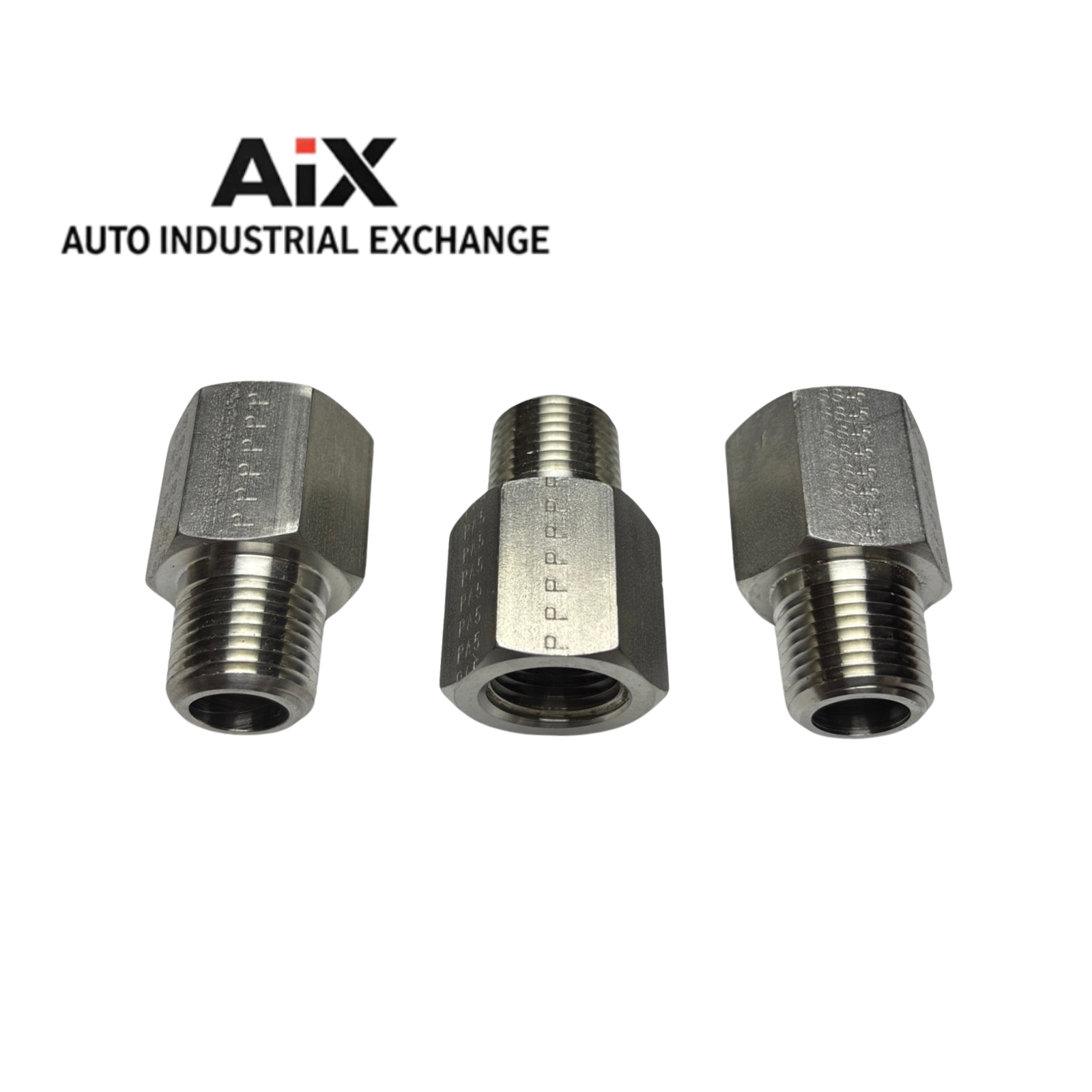 Lot of 3 Parker 1/2 FG-SS Male NPT/NPTF 6000 PSI 1/2-14 Stainless Steel Expander